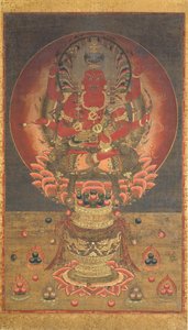 Aizen Myoo, 1300-tallet. av Unbekannt