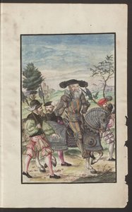 Albert, hertug av Preussen Fra: Kriegsordnung, 1555 av Unbekannt