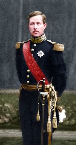 Albert I 1875-1934, kongen av belgierne fra 1909, i militæruniform av Unbekannt