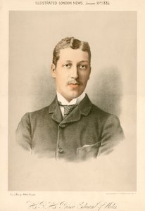 Albert Victor, hertug av Clarence, 1885 av Unbekannt