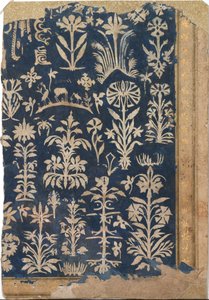 Albumside med klippet papirdekor, ca. 1625-50. av Unbekannt