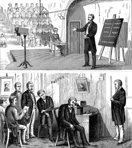Alexander Graham Bell 1847-1922, skotskfødt amerikansk oppfinner, 1877 1890 av Unbekannt