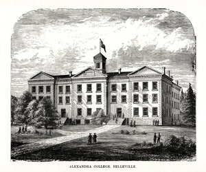 Alexandra College, Belleville, Ontario, Canada, 1800-tallet av Unbekannt