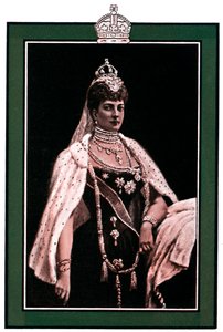 Alexandra av Danmark 1844-1925, dronningkonsort til kong Edward VII, 1902-1903 av Unbekannt