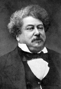 Alexandre Dumas , fransk forfatter fra 1800-tallet, 1902 av Unbekannt