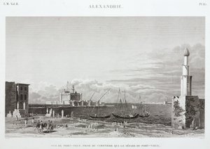 Alexandria, Egypt, ca 1798 av Unbekannt