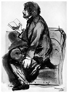 Alfred, Lord Tennyson, britisk poet, 1855 1956 av Unbekannt