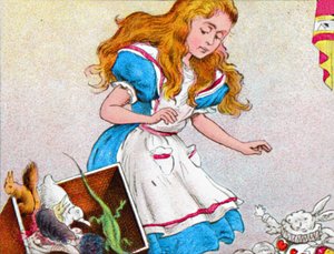 Alice vokste seg større igjen, ca 1900. av Unbekannt