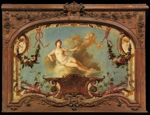 Allegorisk emne, tidlig på 1700-tallet. av Unbekannt