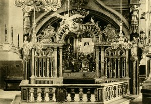 Jomfru Marias alter, Mariazell, Steiermark, Østerrike, c1935. av Unbekannt