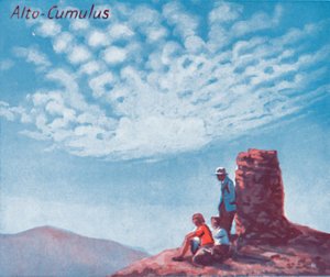 Alto-Cumulus - Et dusin av de viktigste skyformene på himmelen, 1935 av Unbekannt