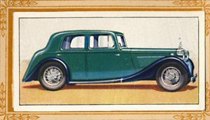 Alvis Silver Eagle Saloon, c1936 av Unbekannt