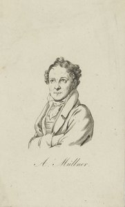 Amandus Gottfried Adolf Muellner 1774-1829, 1810-1820. av Unbekannt