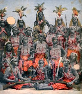 Amazonas krigere, 1891 av Unbekannt