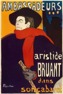 Ambassadører, Aristide Bruant av Unbekannt
