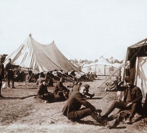 Amerikansk leir, Melette, Frankrike, c1914-c1918 av Unbekannt