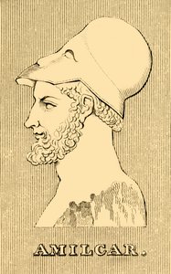 Amilgar, c275-228 f.Kr., 1830. av Unbekannt
