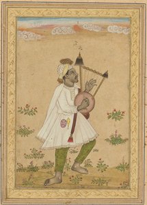 En afrikansk lyrespiller, ca. 1640-1660. av Unbekannt