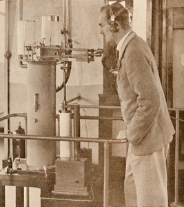 Et luftskips værsenter, 1927 av Unbekannt