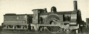 En åttefoter merket for den forlatte veien - Caledonian Railway, c1930. av Unbekannt