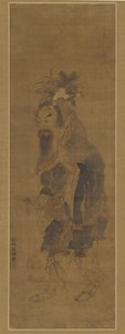An Immortal Gathering Herbs and Fungus, Ming-dynastiet, 1600-tallet. av Unbekannt