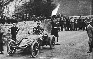 En tidlig Wolseley på Isle of Man 1904, 1904, 1937 av Unbekannt