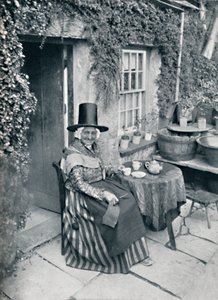 En gammel walisisk kvinne, 1912 av Unbekannt