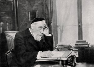 Anatole France , fransk forfatter, 1903 av Unbekannt