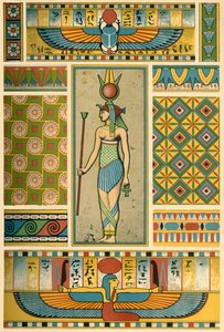 Gammel egyptisk dekorasjon, 1898. av Unbekannt