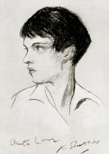 Anita Loos 1888-1981, amerikansk manusforfatter, dramatiker og forfatter, tidlig på 1900-tallet av Unbekannt