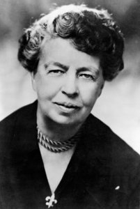 Anna Eleanor Roosevelt 1884-1962 amerikansk humanitær av Unbekannt