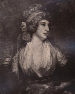 Anna Seward , engelsk forfatter og poet, sent på 1700- eller begynnelsen av 1800-tallet 1894 av Unbekannt