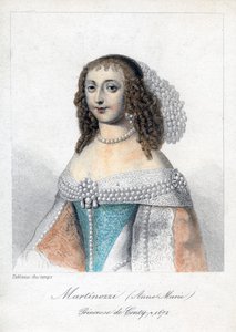 Anne Marie Martinozzi, italiensk-født fransk aristokrat fra 1600-tallet av Unbekannt
