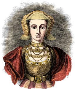 Anne av Cleves 1515-1557, fjerde kone til Henry VIII av England, 1800-tallet av Unbekannt