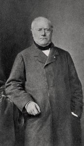 Antoine-Louis Barye , fransk billedhugger, 1862 av Unbekannt