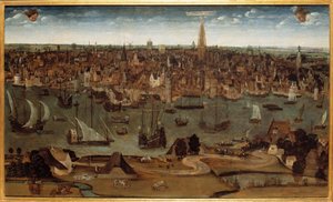 Antwerpen i Brabancia, ca 1530. av Unbekannt