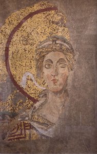 Erkeengel Gabriel, bysantinsk, original fra det 20. århundre datert 9. århundre. av Unbekannt