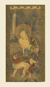 Arhat, japansk, sen Kamakura-periode, 1300-tallet, 1886 av Unbekannt