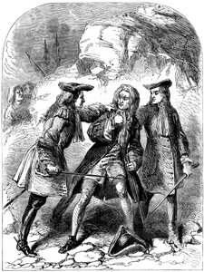 Arrestasjon av Sir John Fenwick, 1696 sent på 1800-tallet av Unbekannt