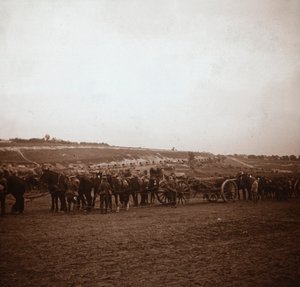 Artilleri, Genicourt, Nord-Frankrike, c1914-c1918 av Unbekannt
