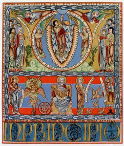 Himmelfart, c1155 av Unbekannt