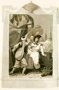 Attentat på general Kleber i Egypt, 1800, 1816. av Unbekannt