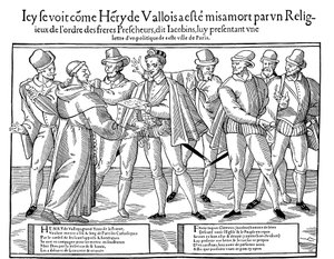 Attentat på Henry III, konge av Frankrike, 1589 1589-1590 av Unbekannt