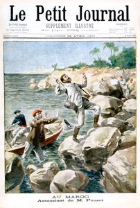 Attentat på M. Pouzet, 1901 av Unbekannt