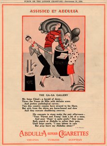 Assistert av Abdulla - The Ga-Ga Gallery, 1934 av Unbekannt