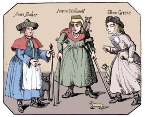 Associates of the Witches of Belvoir av Unbekannt