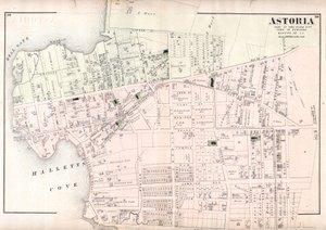 Astoria, en del av Long Island City, byen Newtown, Queens, Co. L.I av Unbekannt