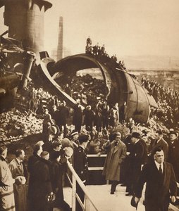 Ved Derelict Steel-Works, Sør-Wales, 1936 1937 av Unbekannt