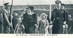 Ved Royal Tournament, Olympia, 1936 1937 av Unbekannt