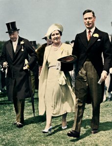 På The Derby, 1938 av Unbekannt